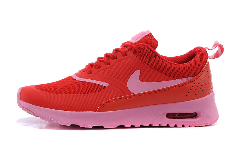 air max thea femme rouge